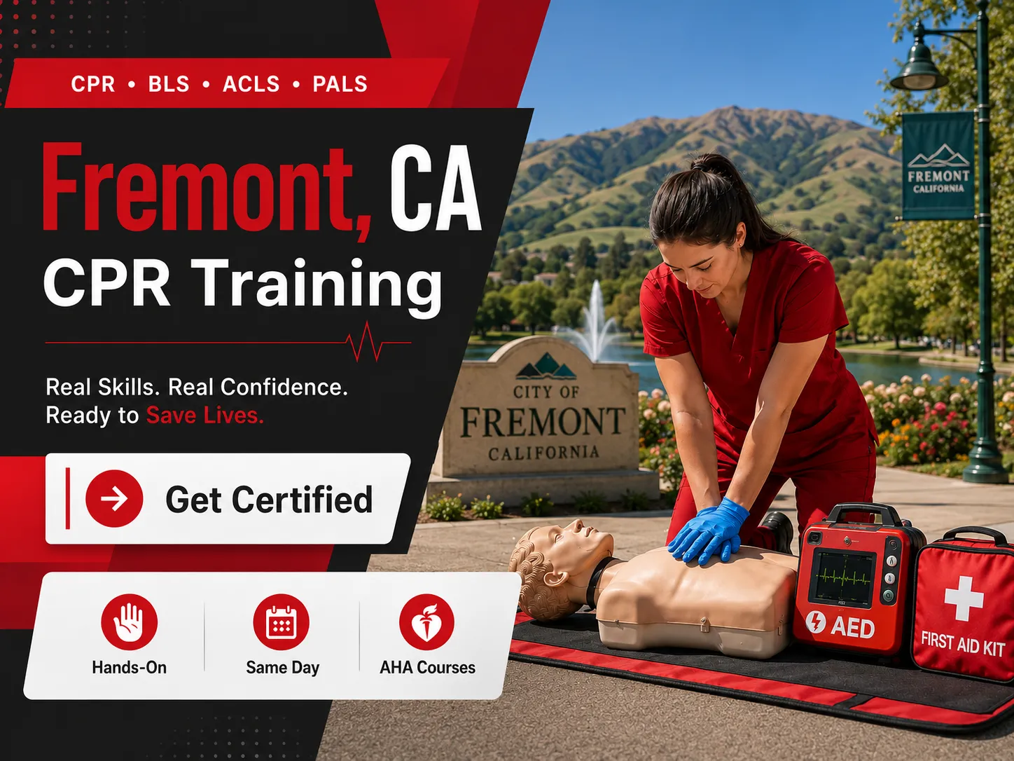 CPR training for community and healthcare workers in Fremont, CA