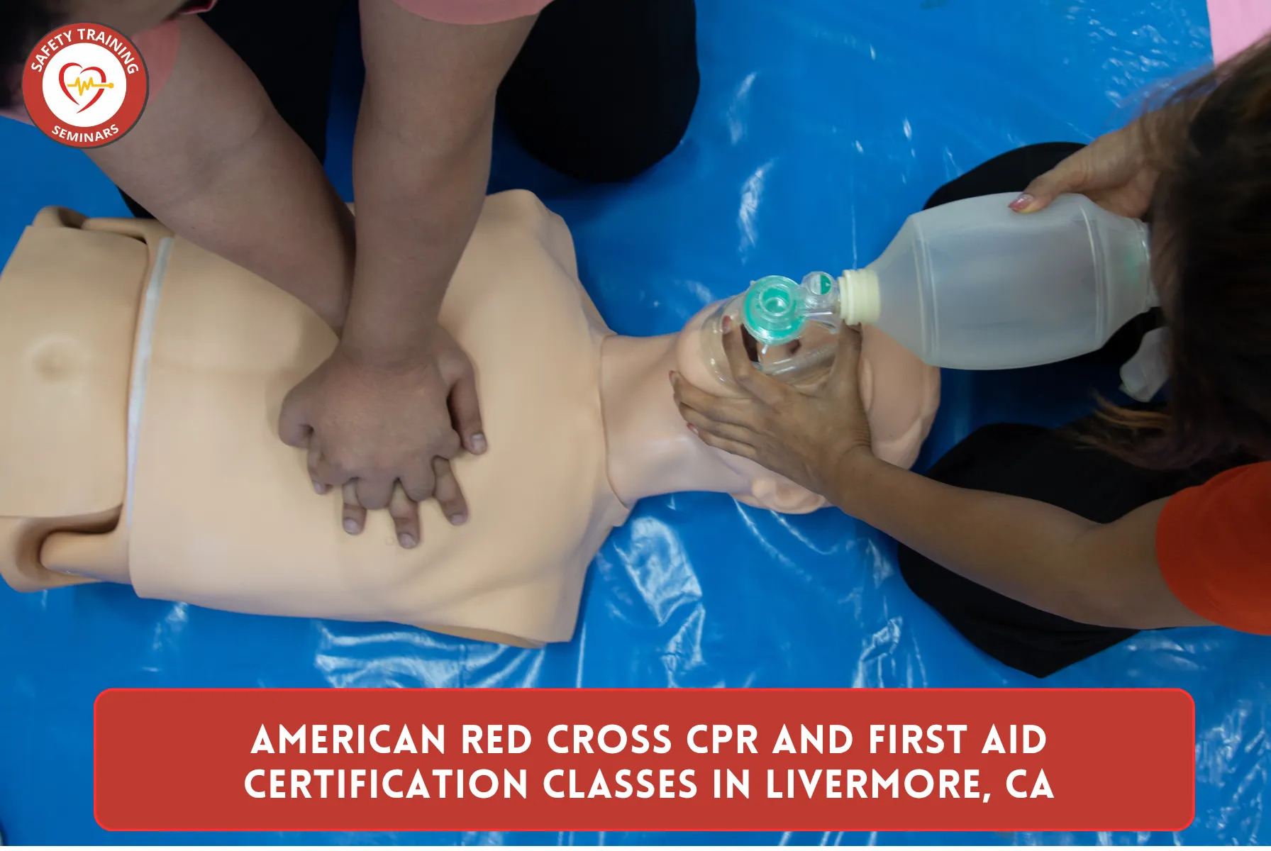 American Red Cross CPR and First Aid Certification Classes in Livermore, CA